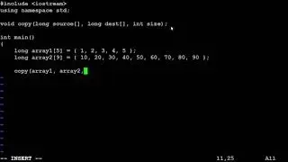 Passing arrays as parameters in C++