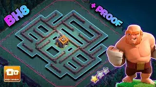 New BH8 Base Layout 2022 With Replay | New Best Builder Hall 8 Base With Copy Link | Clash Of Clans