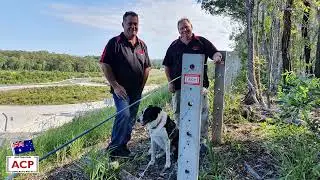 Australian Concrete Fence Posts used across all sorts of applications.