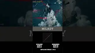 PROBANDO ARMAS ELDEN RING DLC - MILADY ⚔🤺 #shorts #eldenring #eldenringdlc