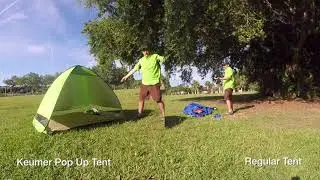 Keumer Outdoor 2 Person Automatic Pop Up Tent UV Protection Sun Shade Shelter Review