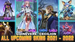 GUINEVERE CYBERPUNK SKIN & ALL UPCOMING SKINS 2021 - 2022 🤑🤑 | Mobile Legends 