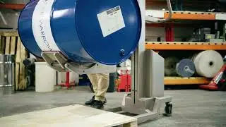 Geared Rotation Drum Clamp   210L Oil Drum