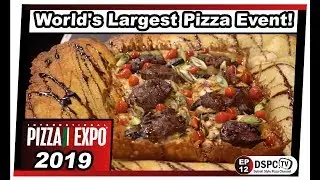 Worlds Largest Pizza Event - Pizza Expo 2019 - Detroit Style Pizza