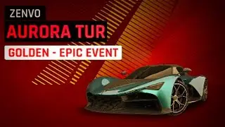 Asphalt 9 Zenvo Aurora TUR Golden Epik Event