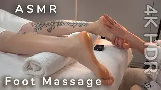 [ASMR] Facedown Foot Massage *Serena*