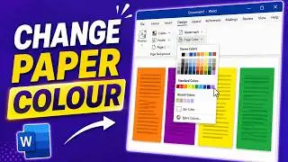 How to Change the Page Color in a MS Word Document [2025] | The Knowledge Academy