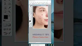 how to remove spot on face on photoshop 