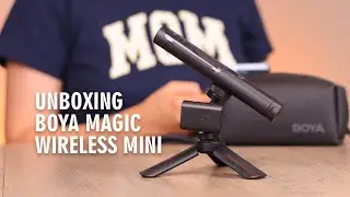 Unboxing the BOYA Magic Wireless Mic – The Ultimate Compact Audio Gear!