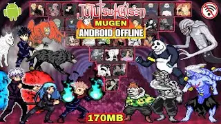 RELEASE!! JUJUTSU KAISEN V2 MUGEN ANDROID (FULL CHARACTERS) Anime Mugen ANDROID