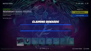 Finishing the battle pass before Fortnitemares 2023