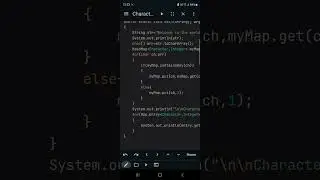Java Programming : Track Character Occurrences in a String