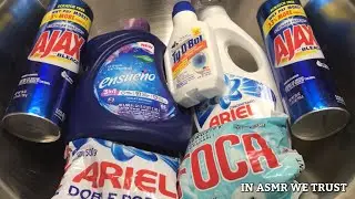 Asmr 🌊 Blue Waters Collab using Blue Products ✨TyDBol, Ajax, Ensueno, Foca, + Ariel✨ 1080p