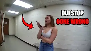 Blonde College Girl Arrested for DUI After Wrong Way Driving