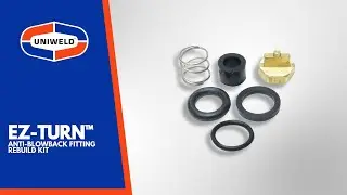 Uniweld EZ-Turn™ Anti-Blowback Fitting Rebuild Kit