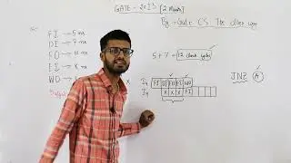 gate 2013 pyq CAO| Consider an instruction pipeline with five stages without any branch prediction: