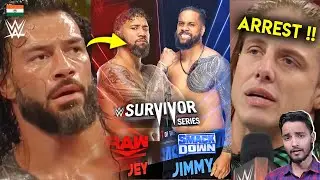 Roman Reigns Fas Gaya😮...RAW Vs Smackdown Bloodline Match, ARREST Matt Riddle? Superstar Spectacle