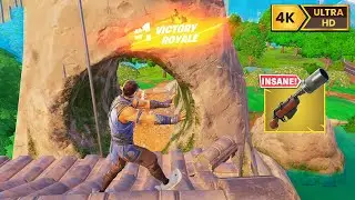 Fortnite *BUGGED* Zero Build High Elimination Squad Gameplay (No Commentary)