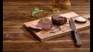 Rindsmedaillons auf den Punkt braten