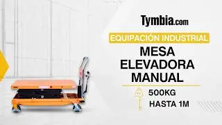 La ayuda perfecta para mover cargas medias | Mesa elevadora 500kg | TYMBIA