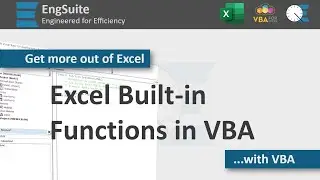 Using Built-In Excel Functions with User Defined Functions - Excel VBA