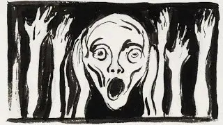 EDVARD MUNCH AU MUSEE D' ORSAY PARIS LE 01 DECEMBRE 2022