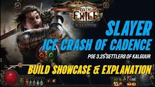 [POE 3.25] Ice Crash of Cadence Slayer - Build Showcase & Explanation