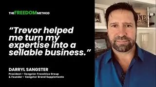 Darryl Sangster - Freedom Roadmap Testimonial for Trevor Turnbull