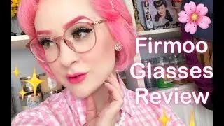 Firmoo Optical Clear Pink Glasses Review | Karen Michael