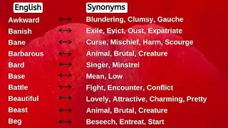 #8 | Beautiful Synonyms | Synonyms of Beautiful | Synonyms Words | Another Word for Beautiful