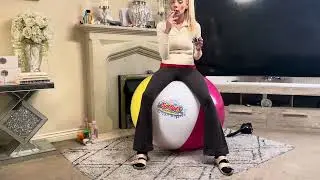 48” beach ball pop