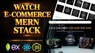 Build an E-Commerce Website using React js | MERN Stack Project |  Full-Stack MERN Project