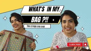 The REALITY ! OF WHAT'S IN MY BAG 🥨🖌️💊🔨💌
