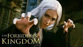 'Fight For The Golden Staff' Scene | The Forbidden Kingdom