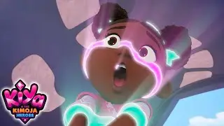 Kiya & the Kimoja Heroes | Double Trouble 👯‍♀️ | COMPILATION @disneyjunior @KiyaKimojaHeroes