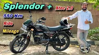 2024 Hero Splendor Plus Xtec 2.0 Ride Review Price 🔥 Eco / Power Mode || Real Life Experience