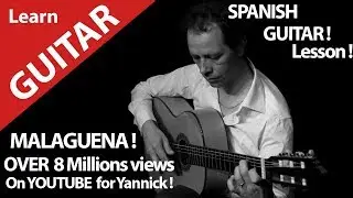 How to.Everything about Guitar.Learning.Malaguena.Spain.Music.Complete lesson.Hurryken Production