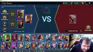 Raid Shadow Legends Outlaw monk vs Dracomorph & Nether Spider