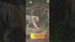 Tiger Facts - Amazing Animal Facts #facts #factsinhindi #tiger #tigerfacts #shorts #mymixindia