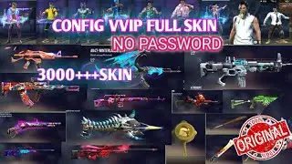 SETELAH UPDATE‼CONFIG VVIP FREE FIRE‼SETELAH UPDATE V.1.54.7‼SKIN BUNDLE+SENJATA+EMOTE+TAS‼100% WORG