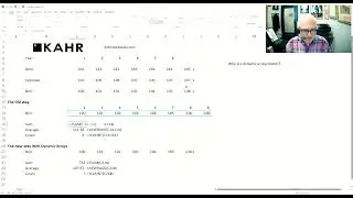 Dynamic Arrays in Excel