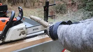 Chain saw chop saw