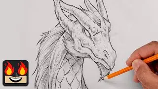 How To Draw a Dragon | Step by Step Art Lesson
