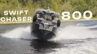 Быстрый и дерзкий! Кабинный алюминиевый катер из Самары Swift Chaser на двух  SUZUKI по 250 