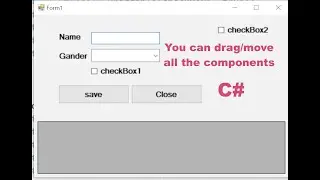 C# Tutorial - Drag and Drop controls |Drag and Drop Operation in windows form c# | Drag and Drop C#