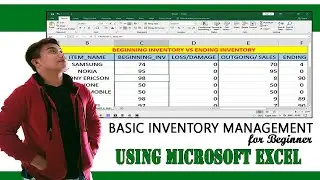 Beginning Inventory vs. Ending Inventory using Microsoft Excel| Almontero Tutorial