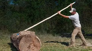 World's Longest Cant Hook Build - Turns Monster Logs