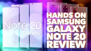 HANDS ON SAMSUNG GALAXY NOTE 20 REVIEW