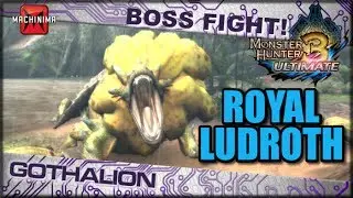 BOSS FIGHT! Royal Ludroth (Monster Hunter 3 Ultimate)