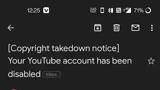 🔥!!Alone Ultron!!🔥 copyright takedown notice by tancent my YouTube channel has been disabled